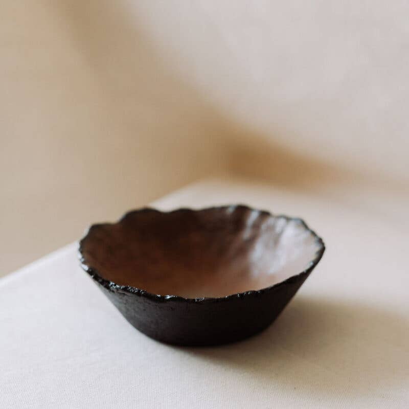 Stone bowl 17 cm Aarde