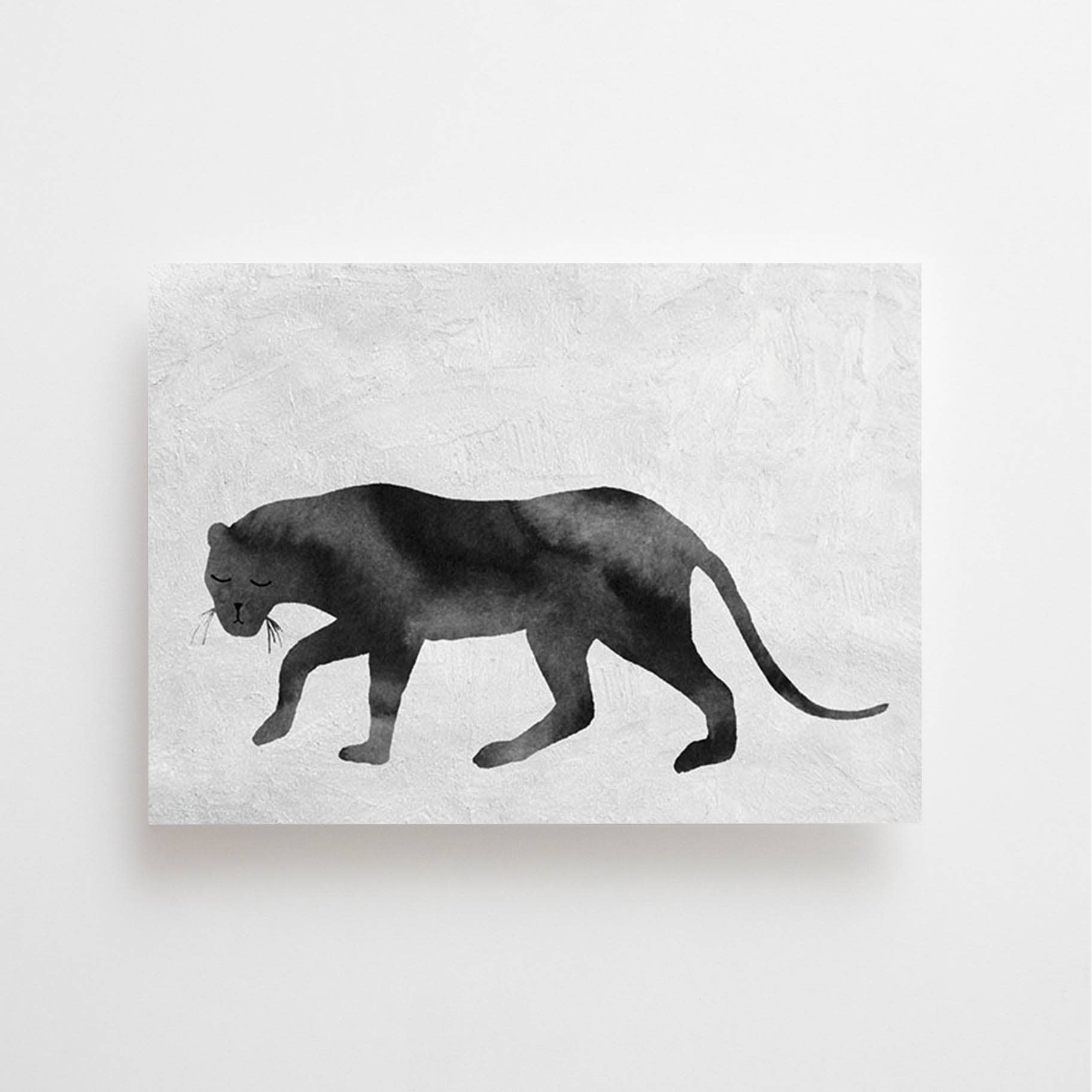 BLACK PANTHER - POSTCARD -