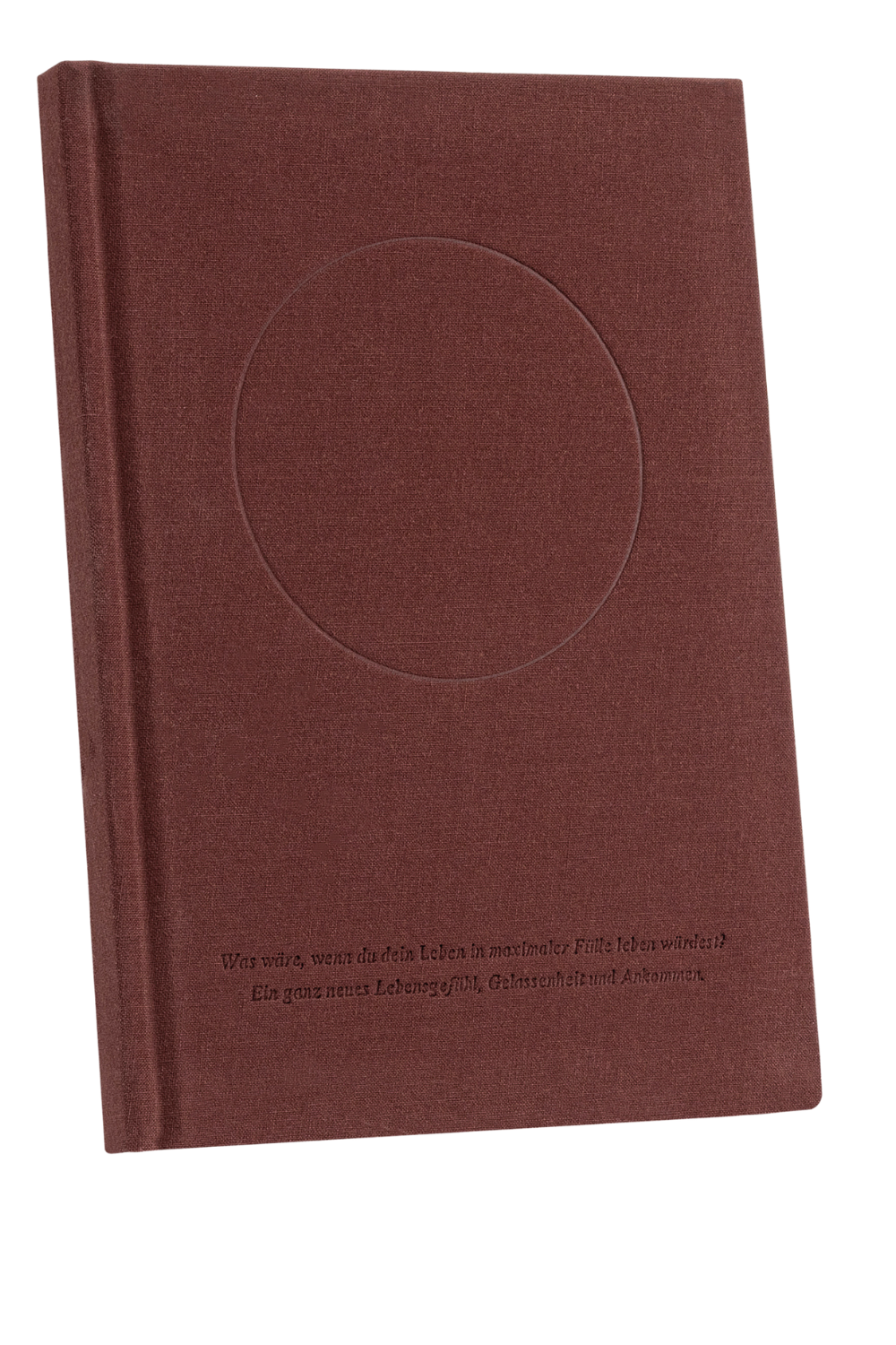 THE LIFE BARN Abundance Journal dark red