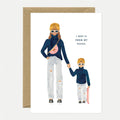 Mama son - Mother's day Greeting card