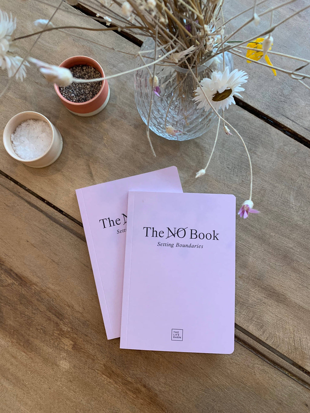THE LIFE BARN The No Book: Setting Boundaries: Lavender