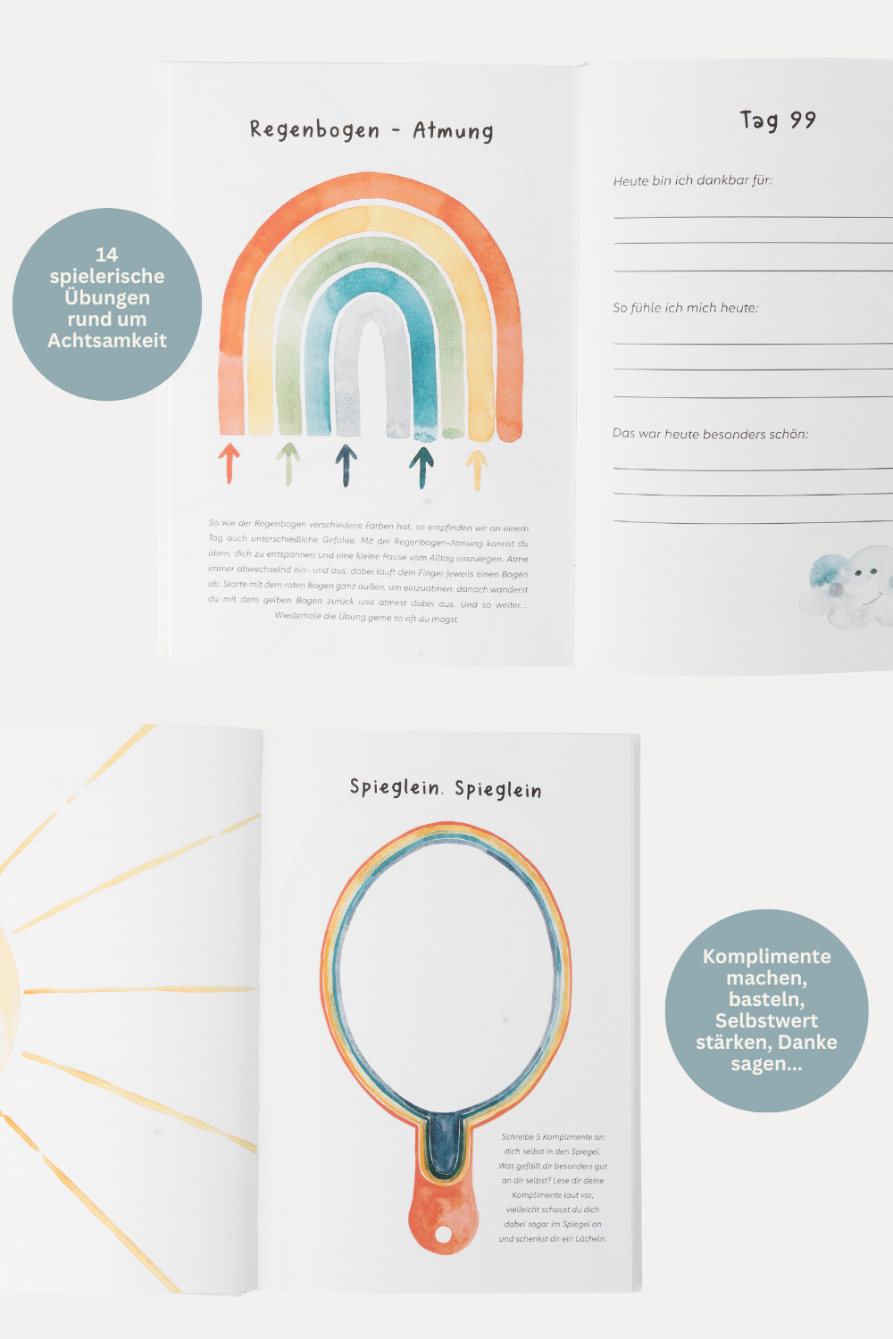 THE LIFE BARN Gratitude Journal For What I'm Thankful Kids: Variegated