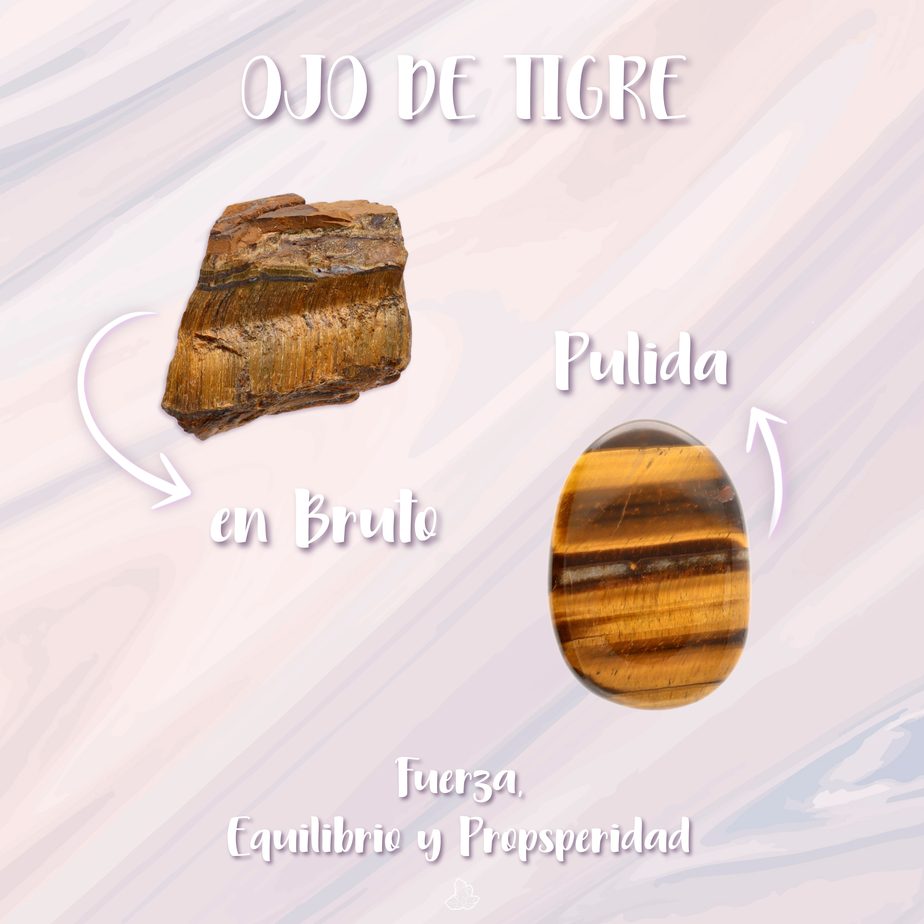 Tiger Eye Stress Relief Roller