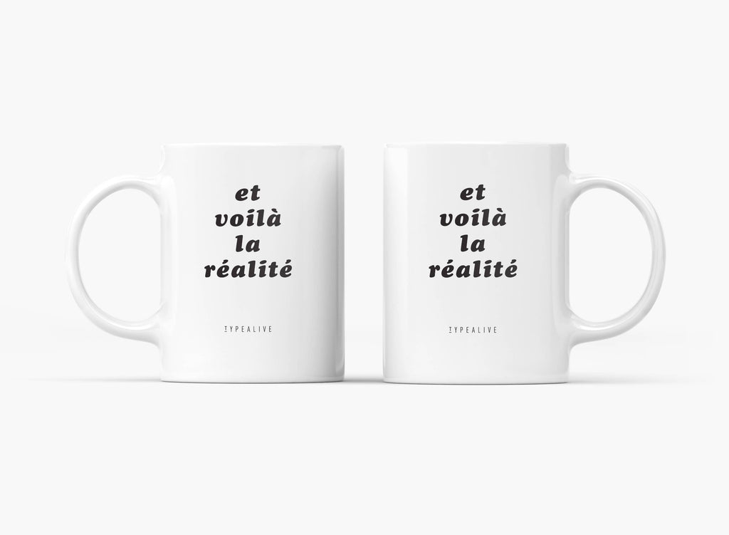 Ceramic mug/Réalité