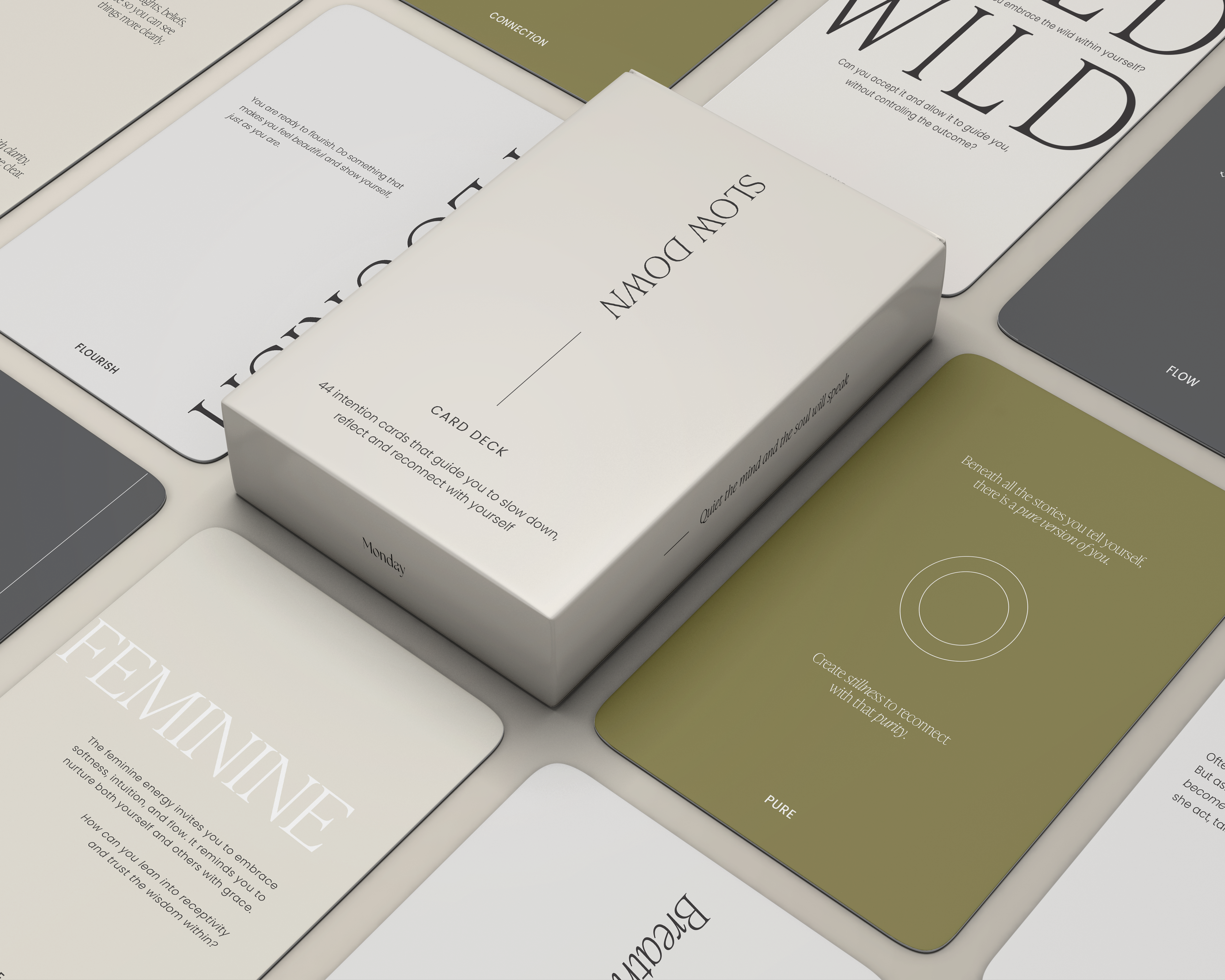 Slow Down CardDeck | English