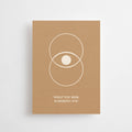 WHAT YOU SEEK, IS SEEKING YOU. - MINI CARD -