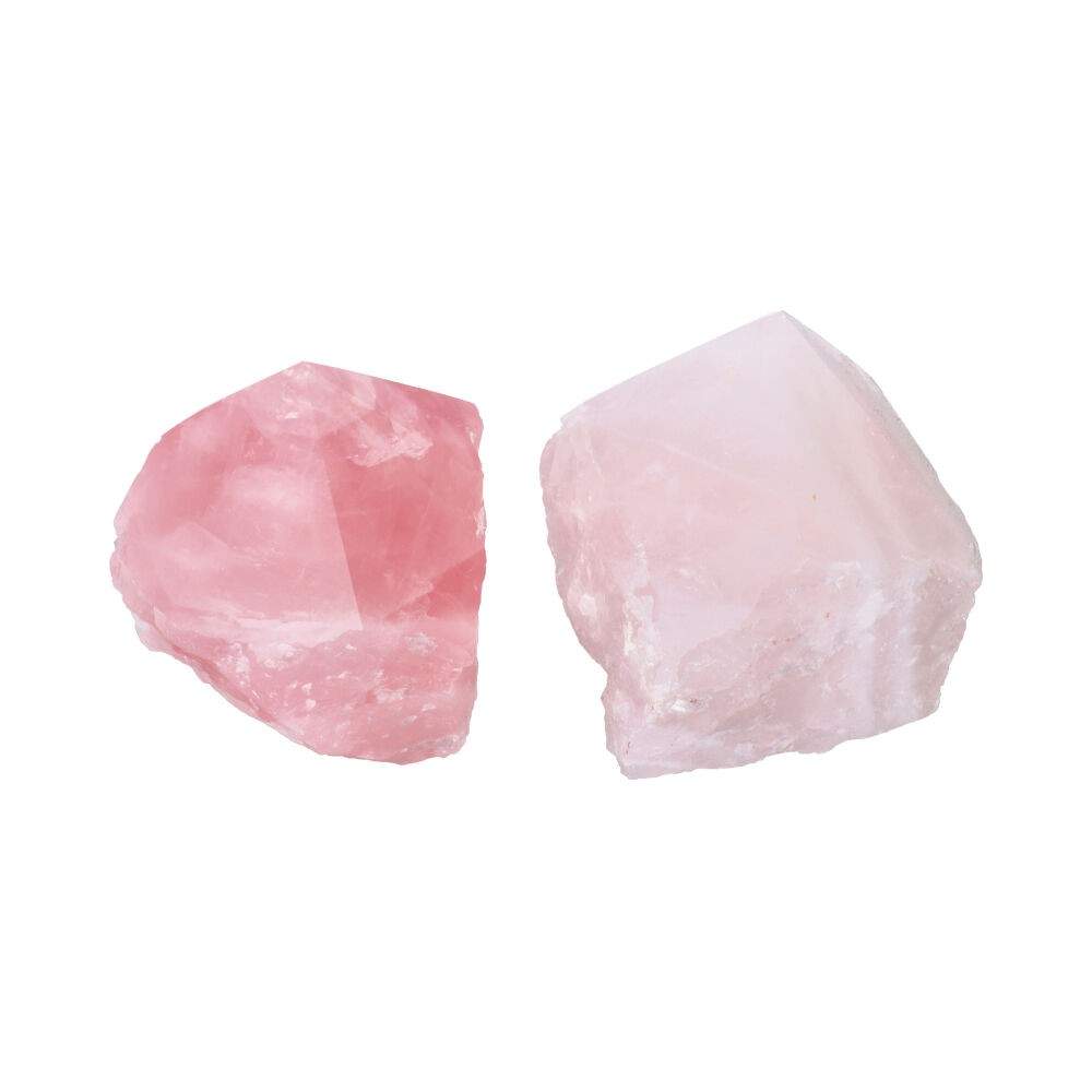 Semi-polished Rose Quartz Points: Pack 1 Kg