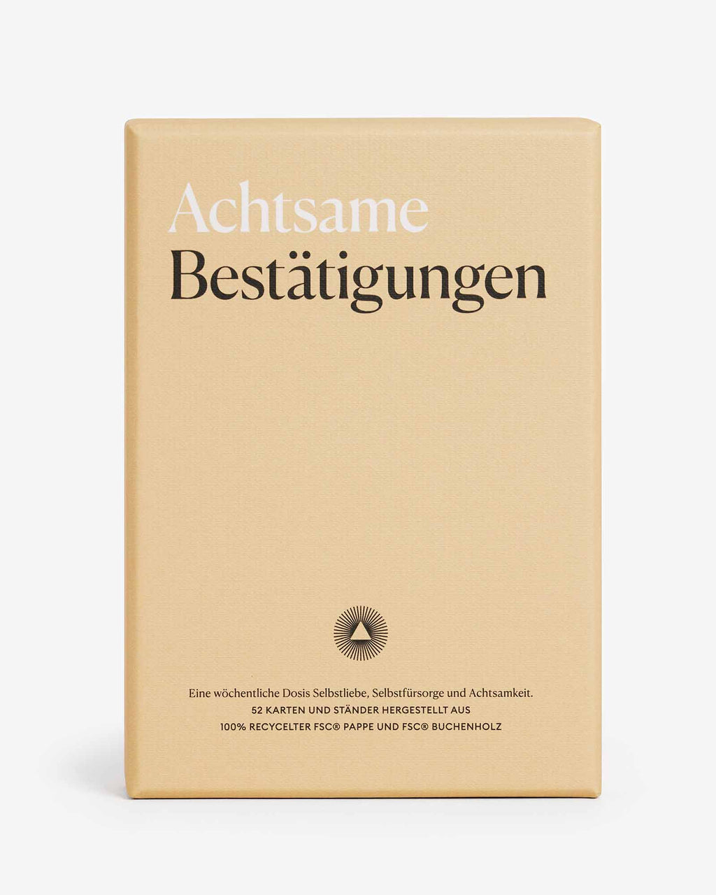 Mindful Affirmations German Edition, Display Cards Gift