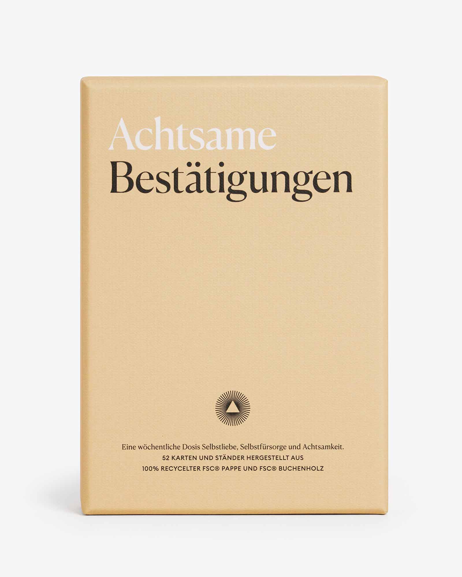 Mindful Affirmations German Edition, Display Cards Gift