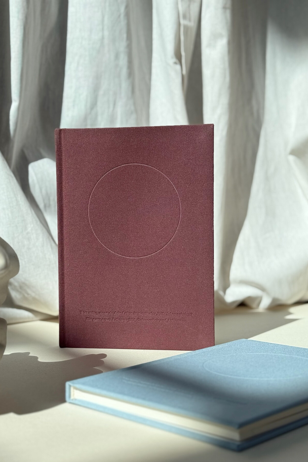 THE LIFE BARN Abundance Journal dark red