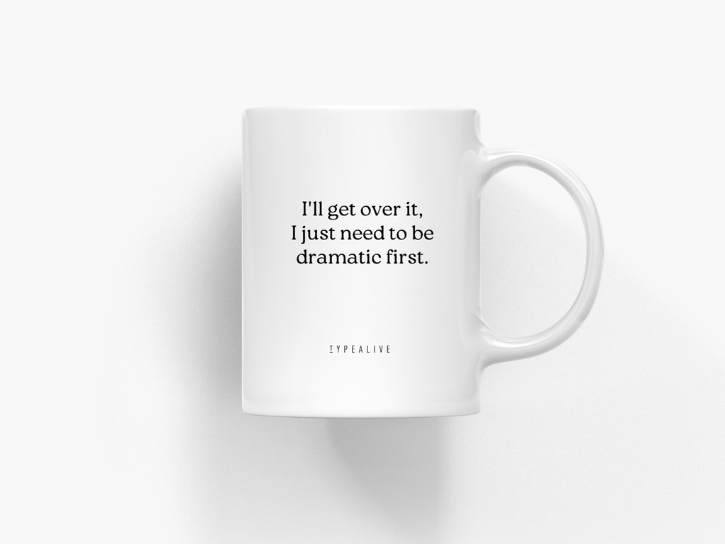 Ceramic mug / Dramatic