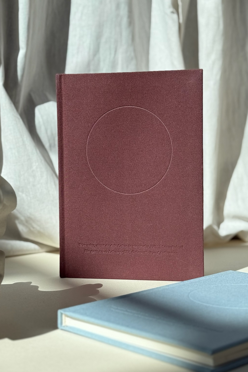 THE LIFE BARN Abundance Journal dark red