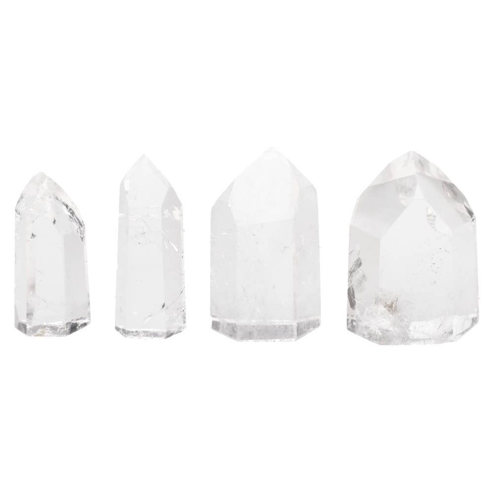 Extra Quality Polished Quartz Points 2-5cm: Pack 50g