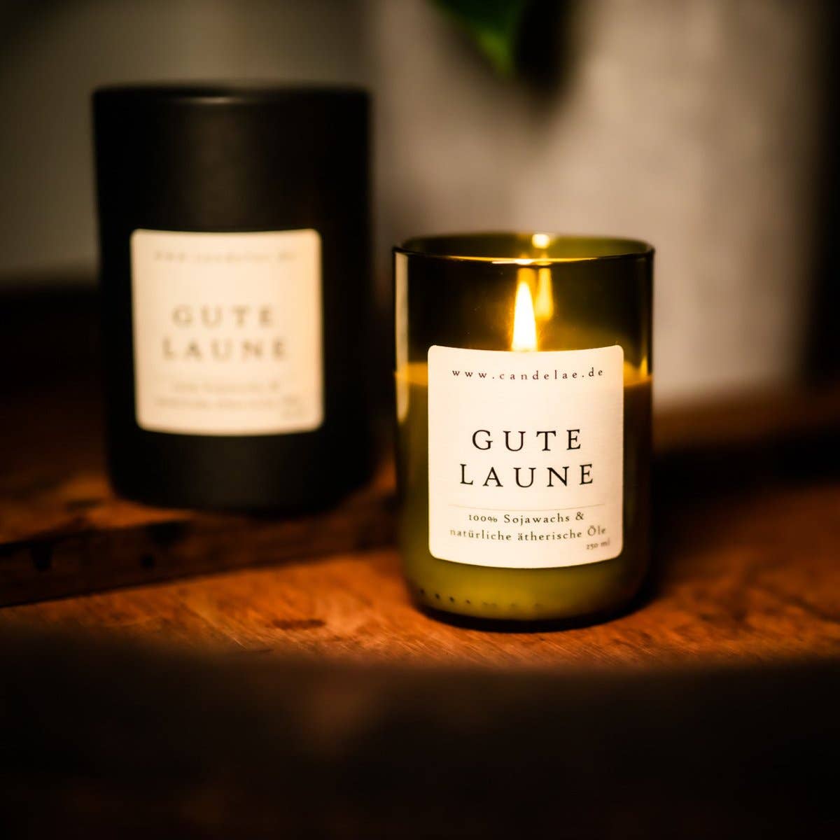 Good Mood – Soy Wax Scented Candle with Fresh Citrus Notes for Positive Energy
