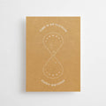 TIME IS AN ILLUSION - HAPPY BIRTHDAY - POSTKARTE -