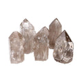 Semi-polished Smoky Quartz Points: Pack 1 Kg