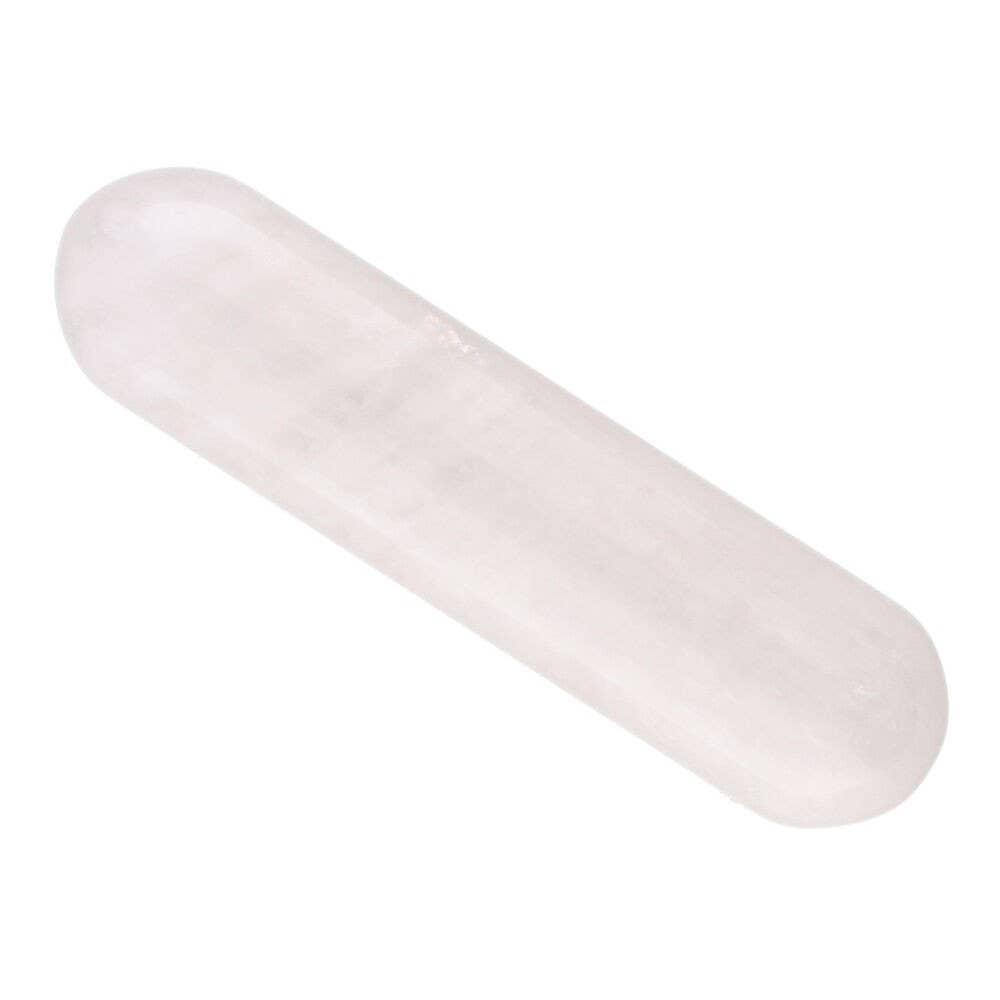 Small Double Milky Quartz Massager