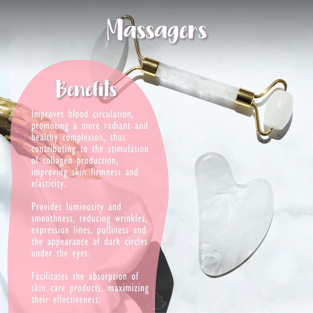 Gua Sha Obsidian Massager -3-
