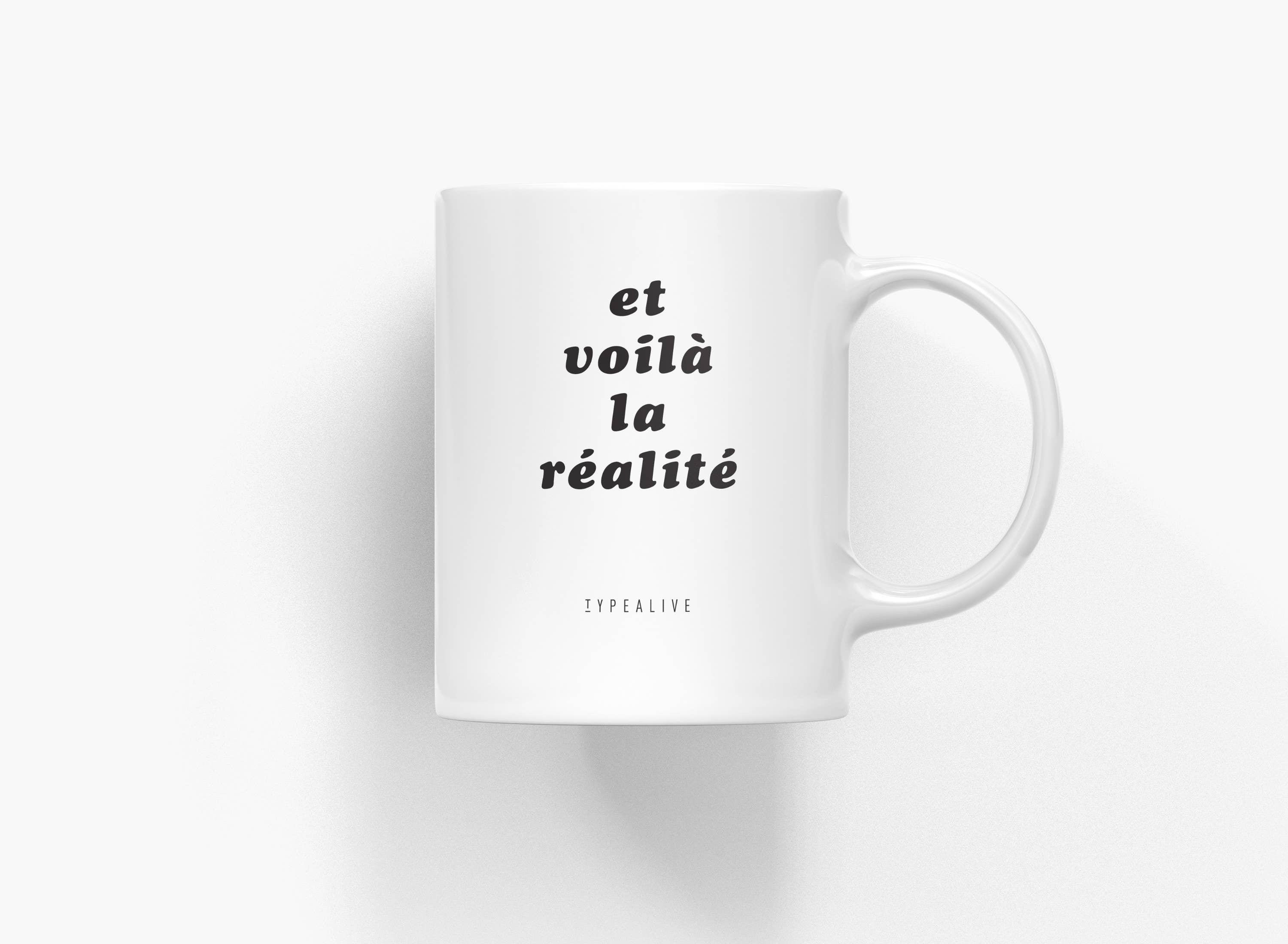 Ceramic mug/Réalité