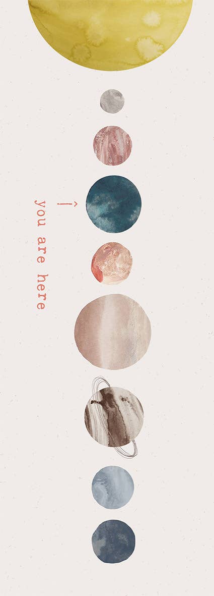 YOU ARE HERE - BOOKMARK -