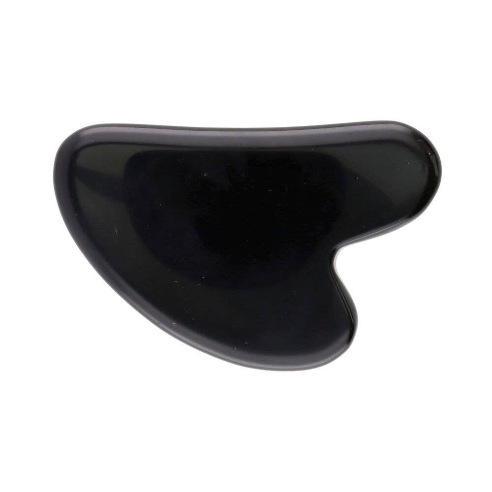 Gua Sha Obsidian Massager -3-