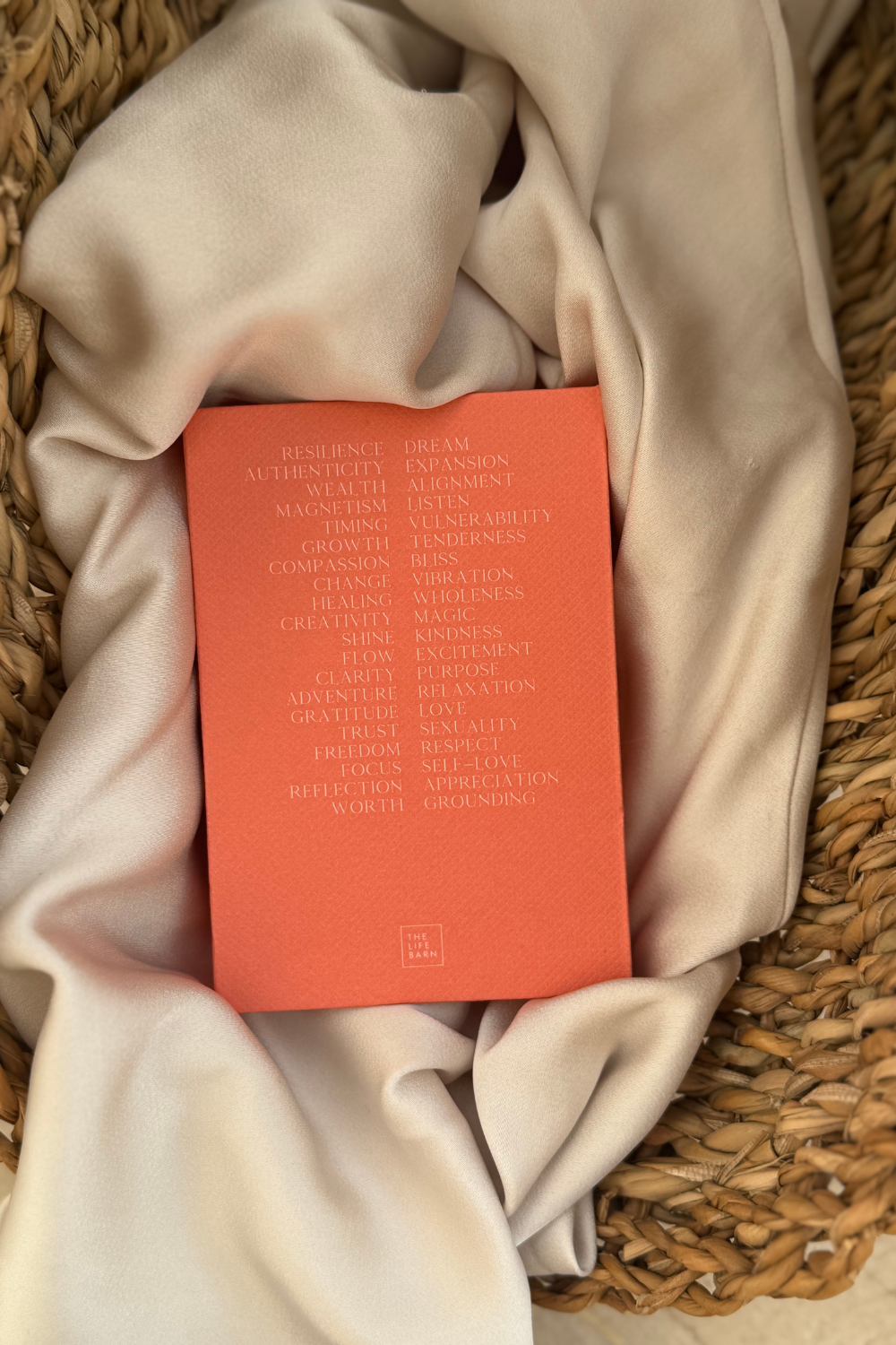 The Life Barn Intention Cards Box 40 Cards