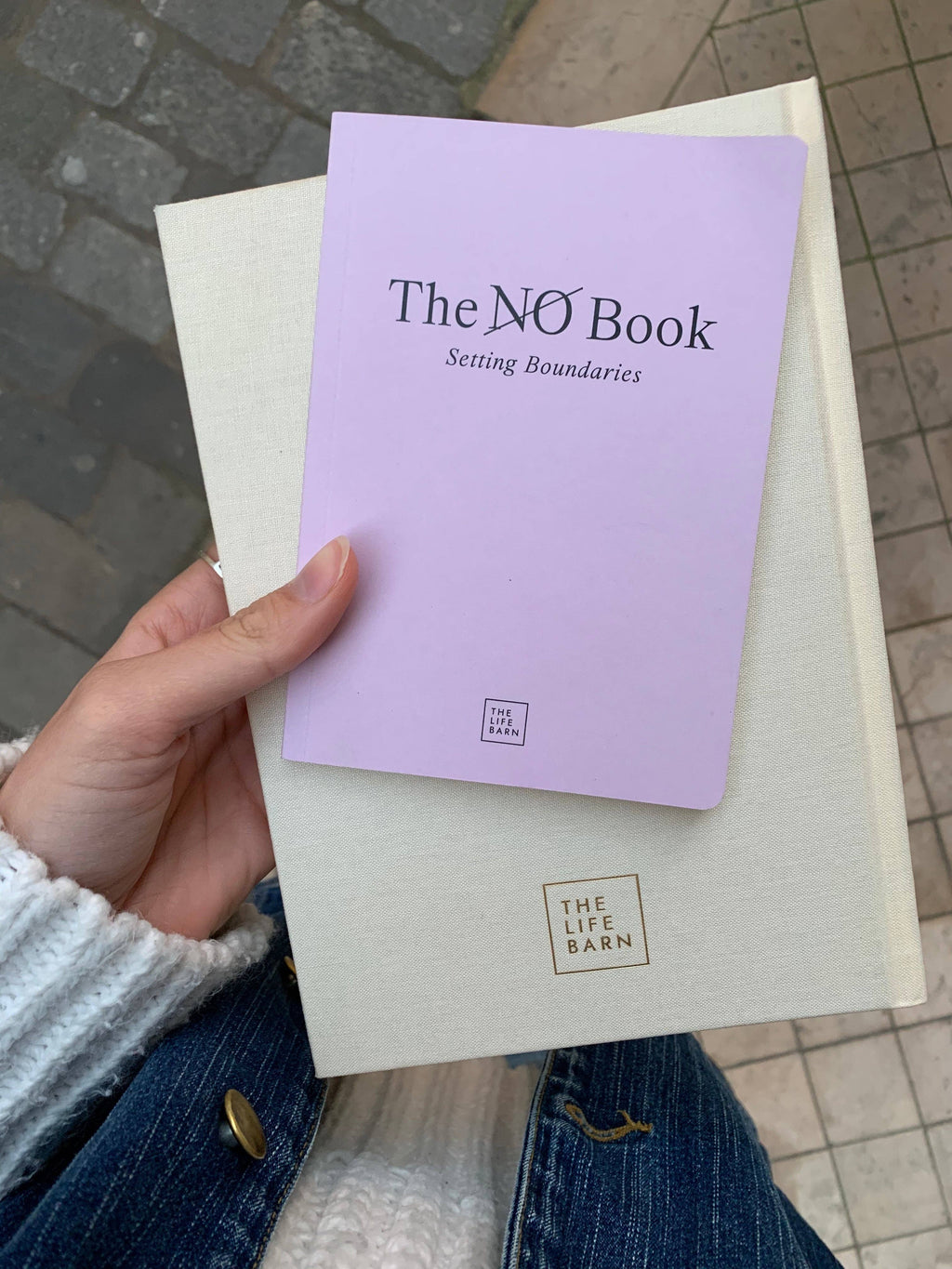 THE LIFE BARN The No Book: Setting Boundaries: Lavender