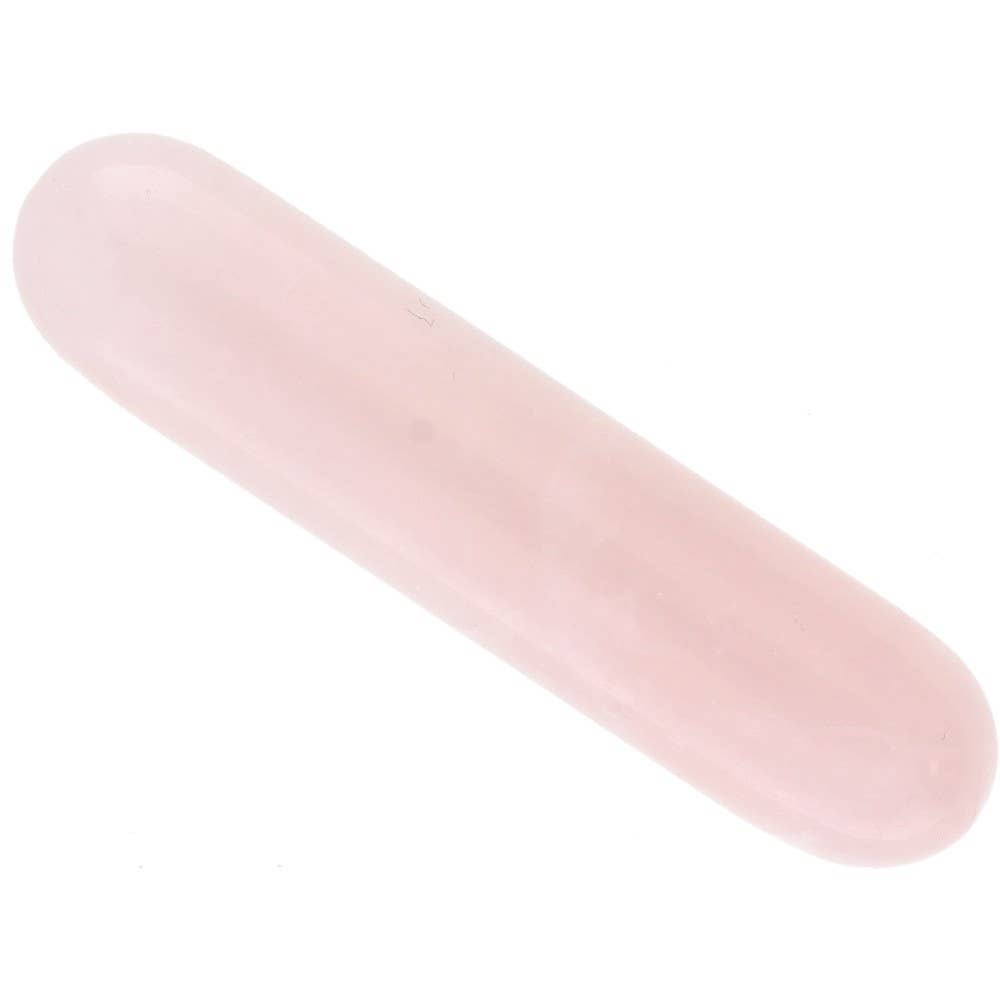 Small Double Rose Quartz Massager