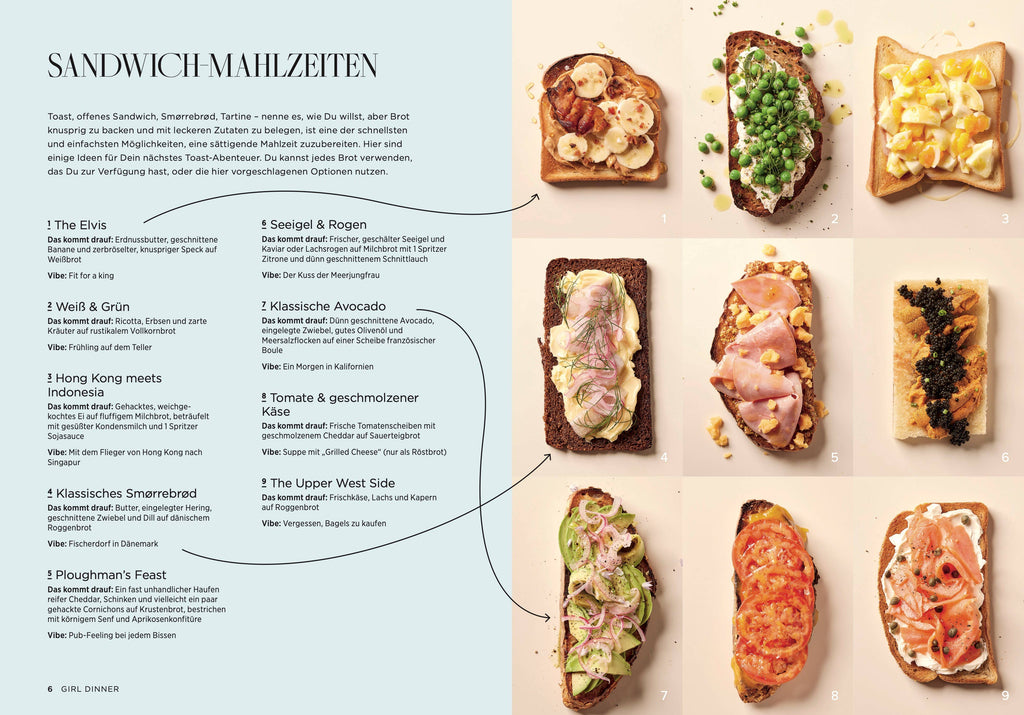 Girl Dinner. Creative Plates for Your Me-Time (German)