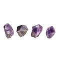 Semi-polished Amethyst Points: Pack 0.250 Kg