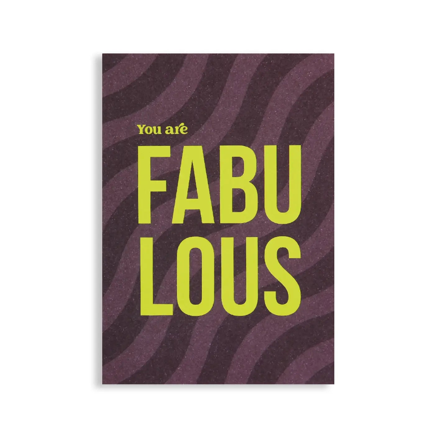 Postcard│You are FABULOUS│