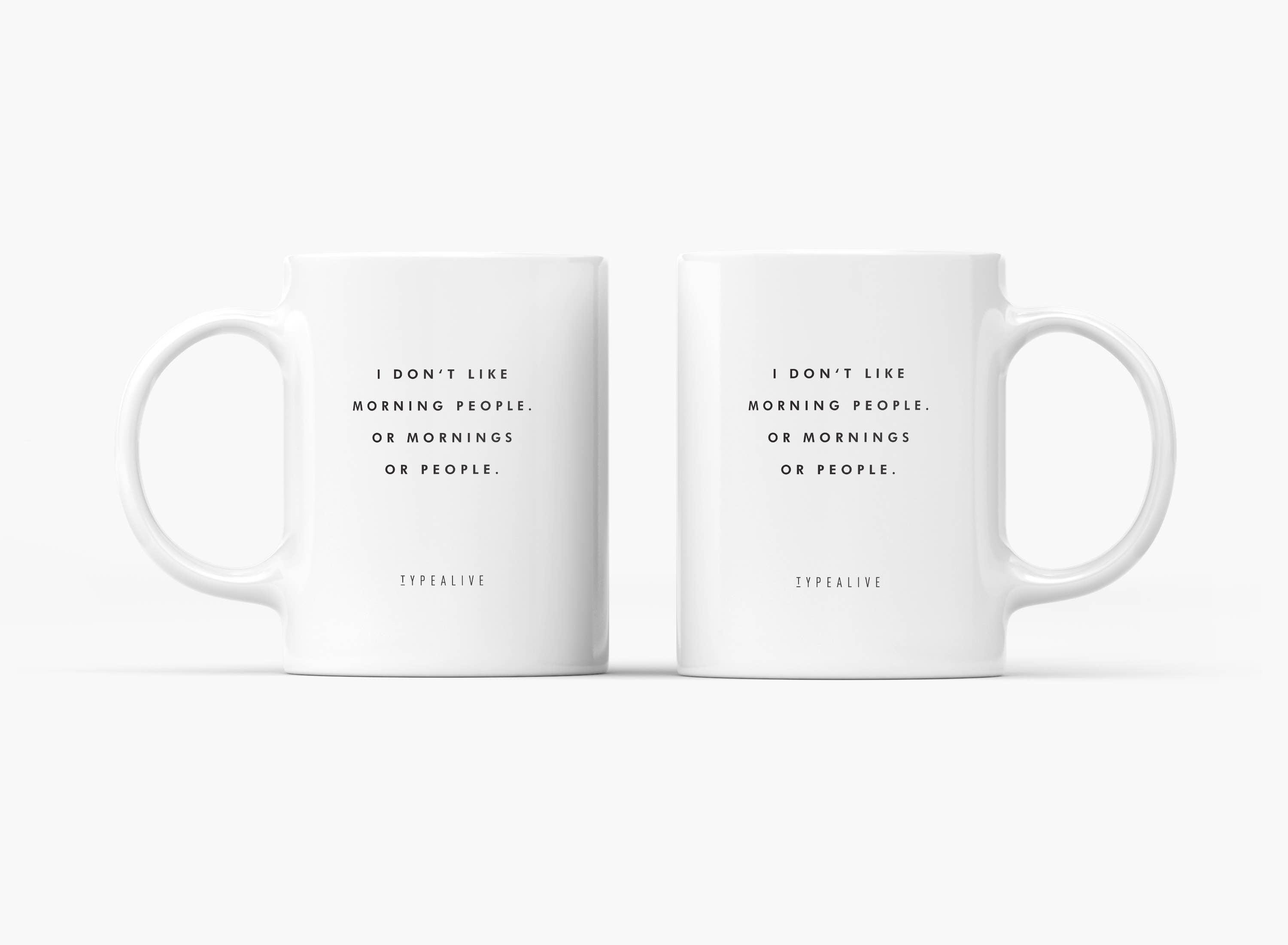 Ceramic mug/Morning People