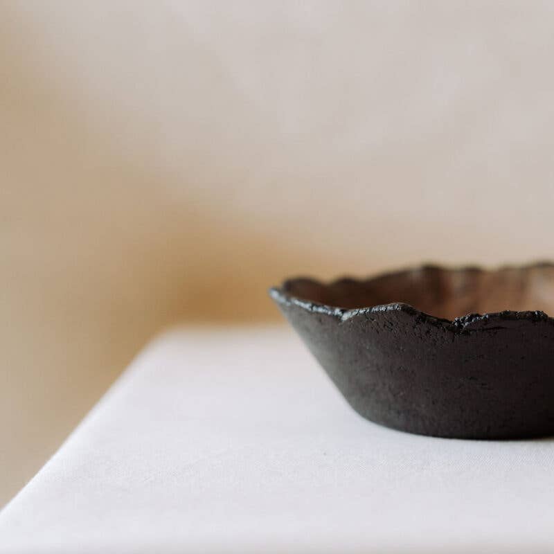 Stone bowl 17 cm Aarde