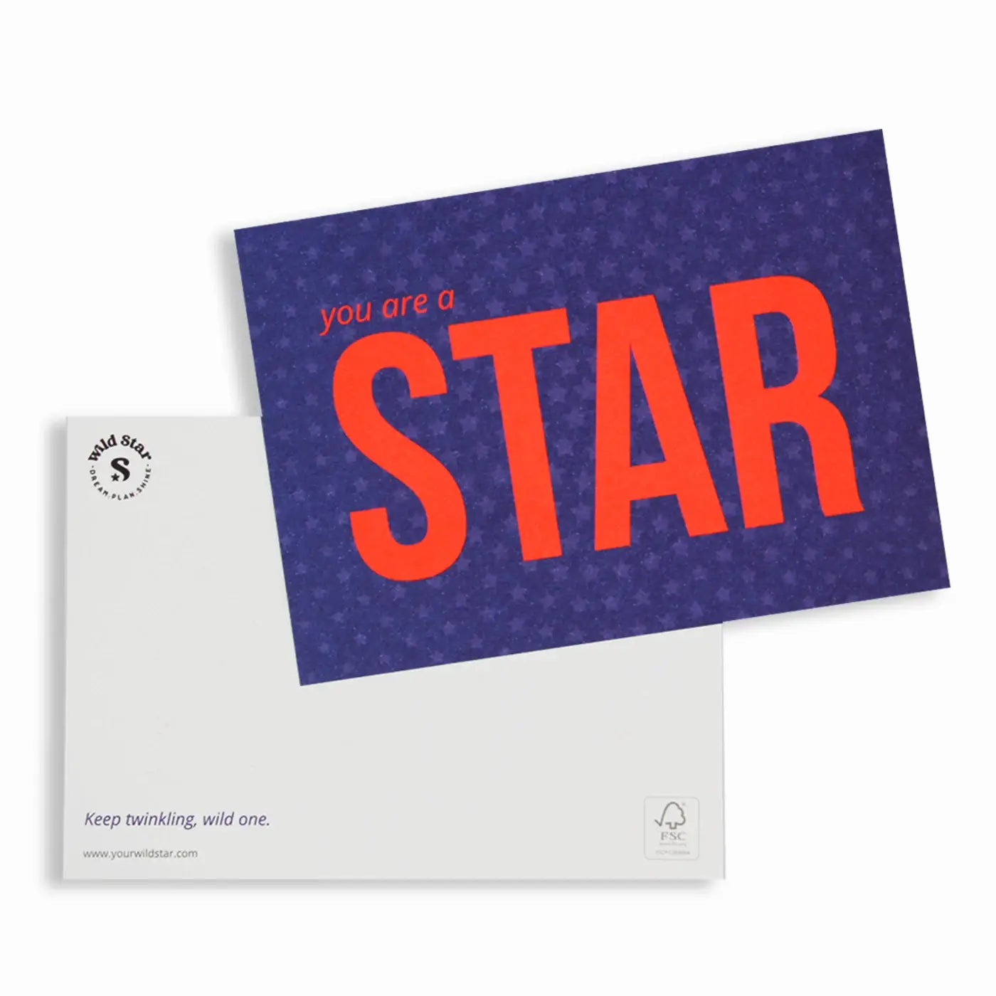 Postcard│you are a STAR│