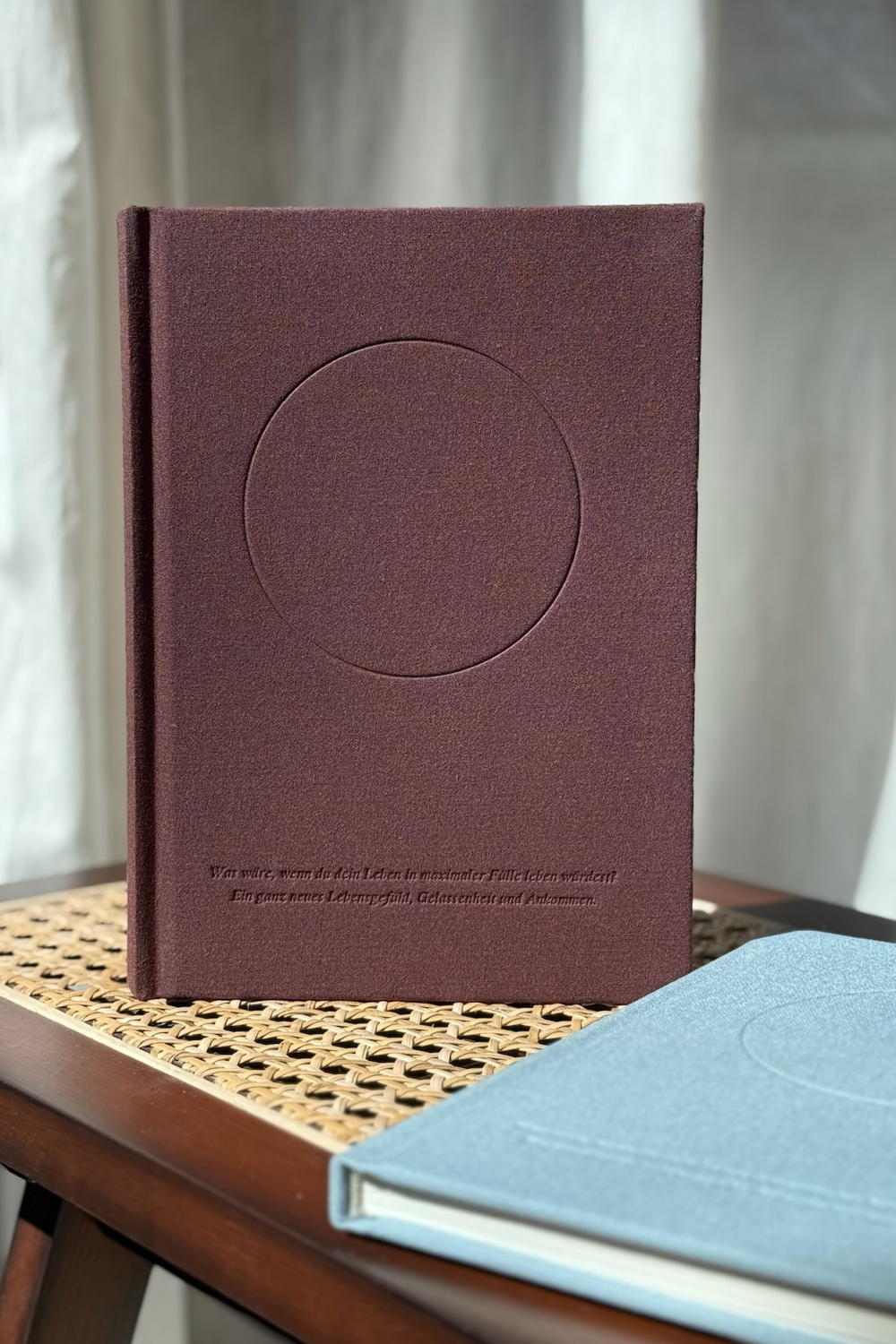 THE LIFE BARN Abundance Journal dark red