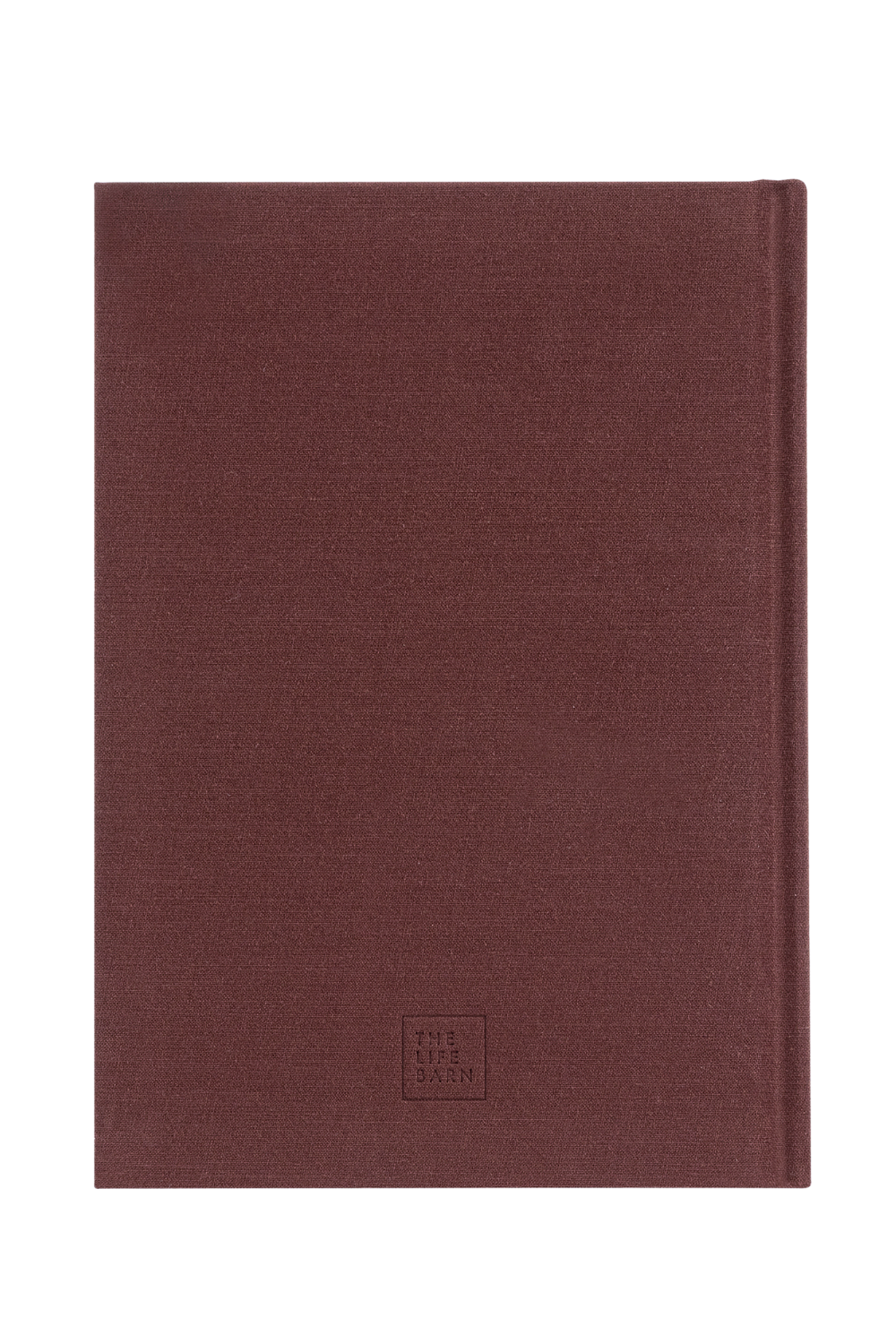 THE LIFE BARN Abundance Journal dark red