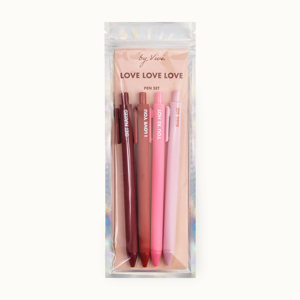 Stifte Set LOVE LOVE LOVE