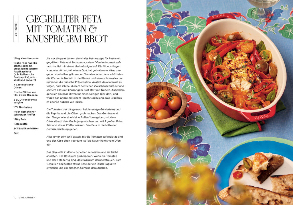 Girl Dinner. Creative Plates for Your Me-Time (German)