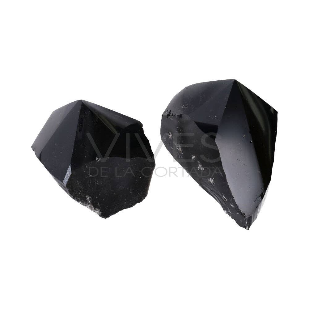 Semi-polished Obsidian Tips: Pack 0,500 Kg