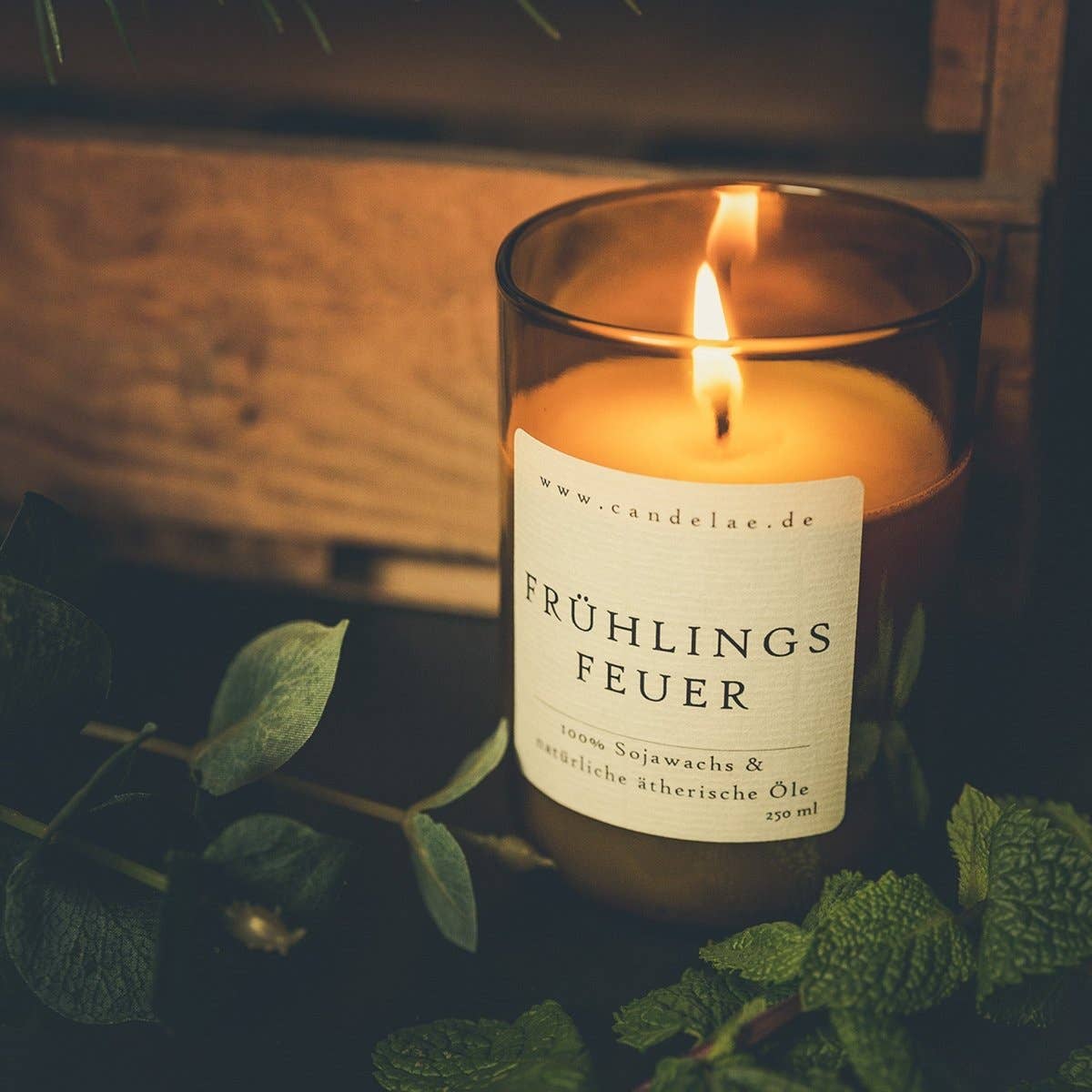 Spring Fire – Soy Wax Scented Candle with Essential Oils for the Perfect Spring Moment