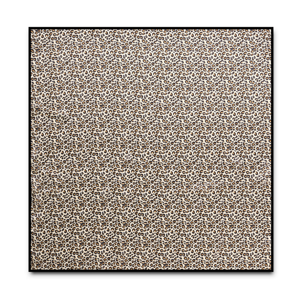Leopard Scarf Pure Silk: Little Leopard