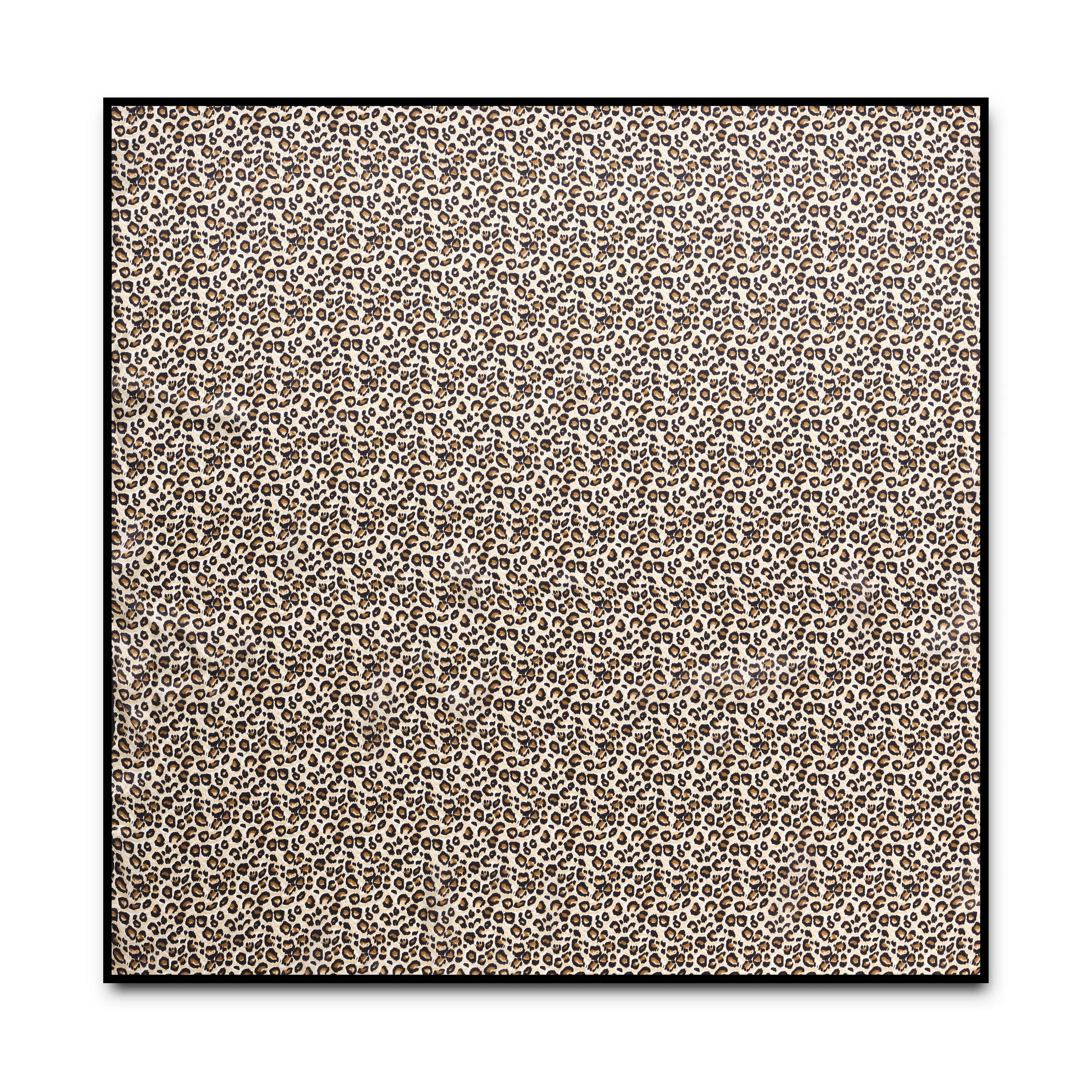 Leopard Scarf Pure Silk: Little Leopard