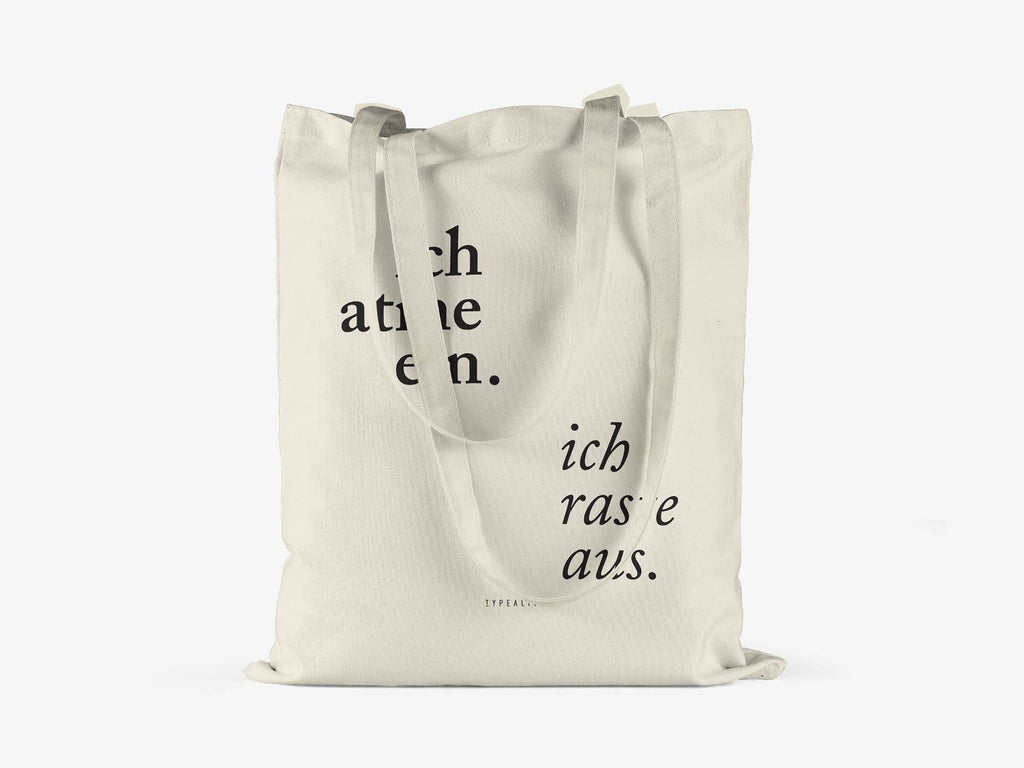 Cotton bag/I'm breathing in