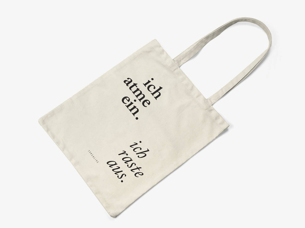 Cotton bag/I'm breathing in