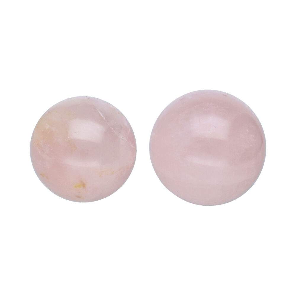 Rose Quartz Spheres: Package 0.250 kg