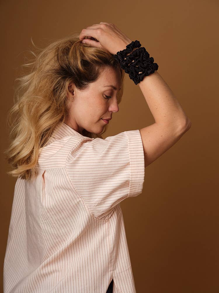 5-Pack Scrunchies - Le Petit: Rosewood