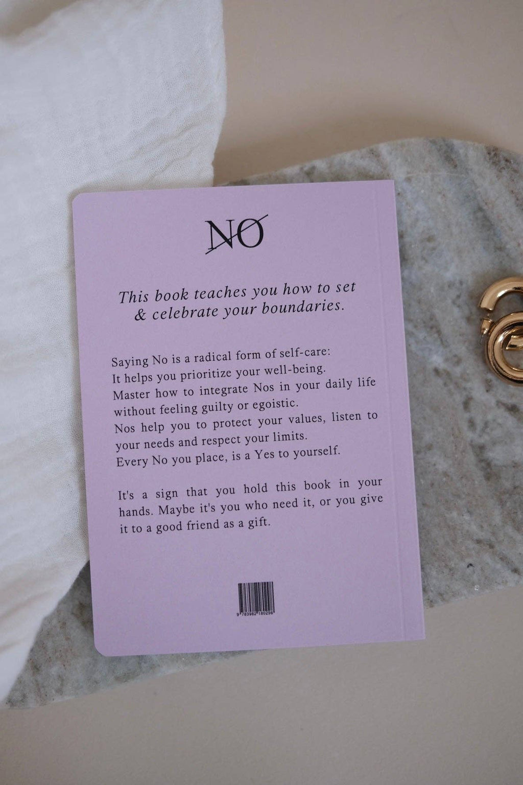 THE LIFE BARN The No Book: Setting Boundaries: Lavender