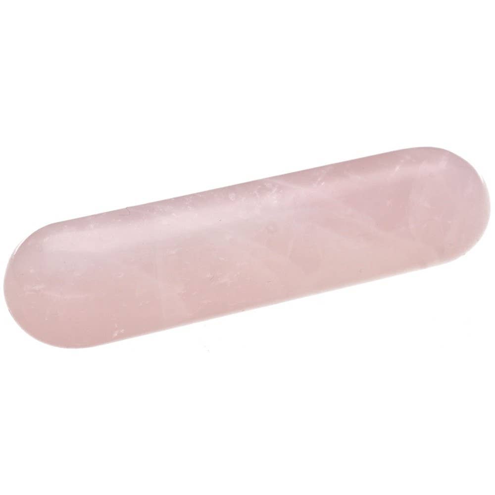 Small Double Rose Quartz Massager