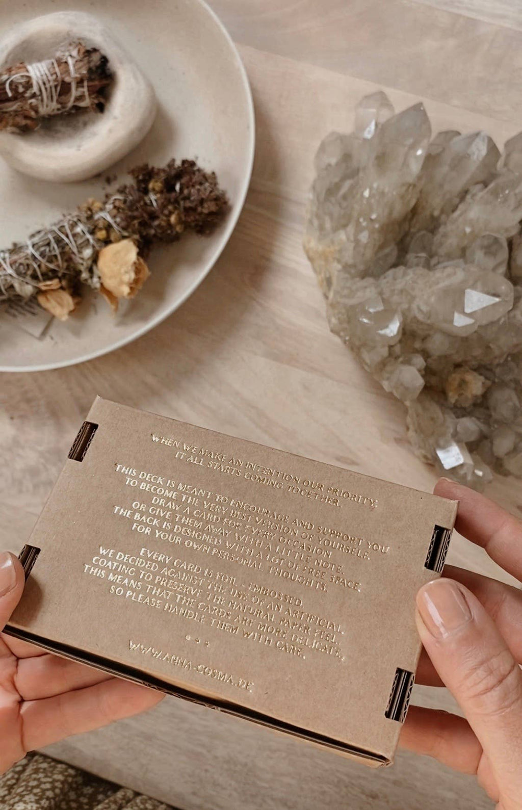 COSMIC INTENTIONS - CARD SET - 18 CARDS - GOLD EDITION -