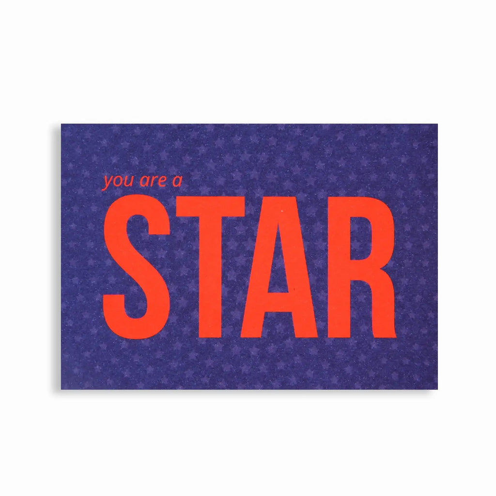 Postcard│you are a STAR│